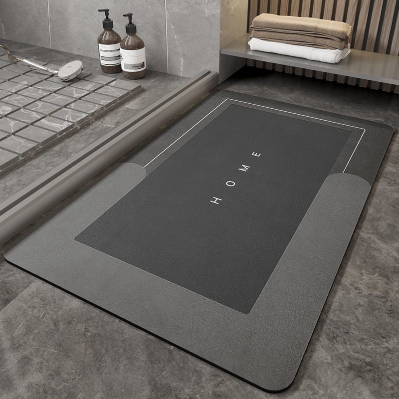 Napa Skin Super Absorbent Bath Mat Quick Drying Bathroom Rug Modern Simple Non-slip Floor Carpets Home Oil-proof Kitchen Mat