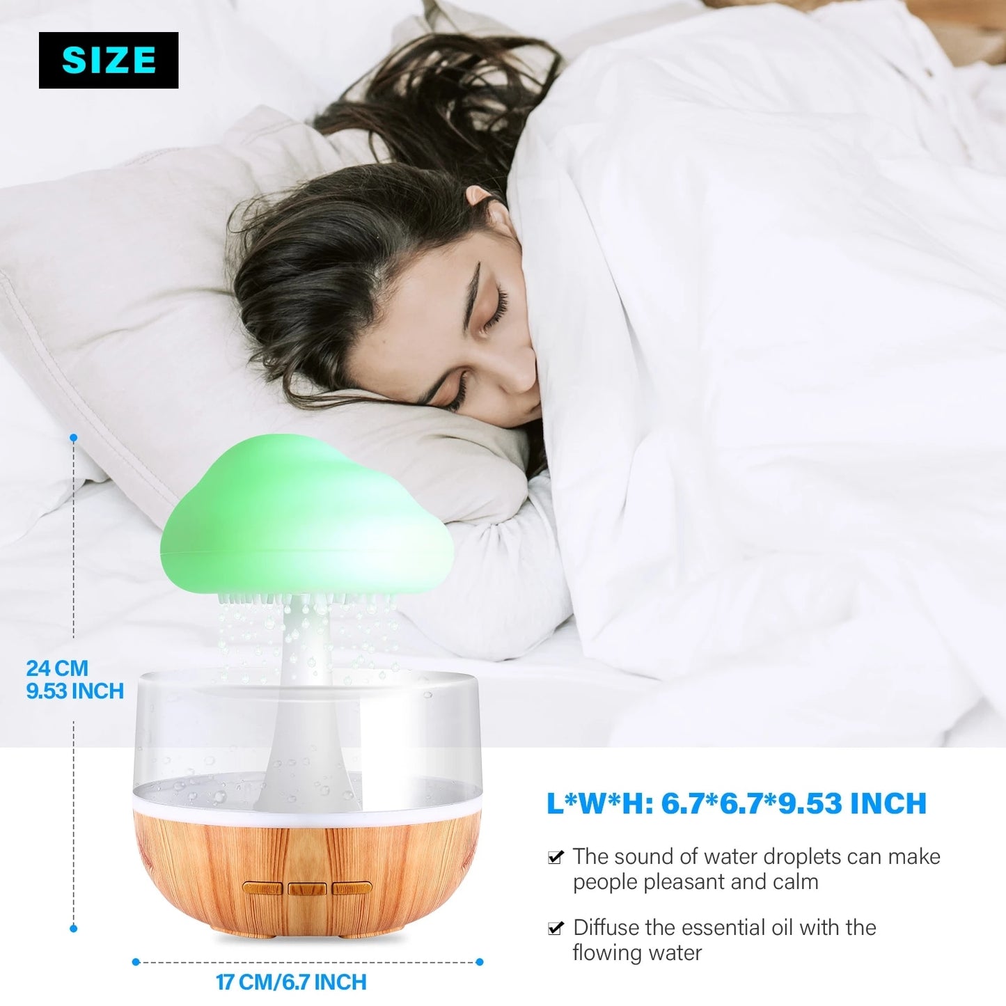 Desktop Rain Cloud Humidifier My Store