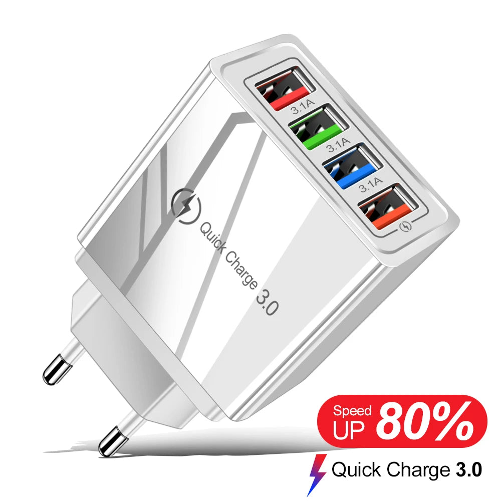 Power Up Pro: Multi-Device Quick Charge Adapter