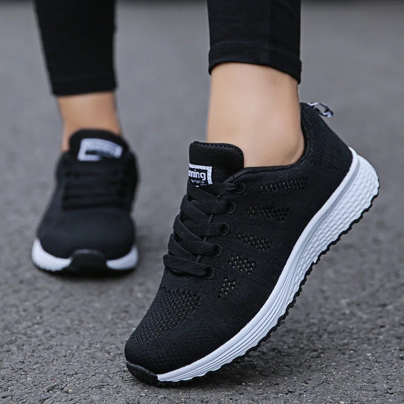 Breathe Easy: Women's Versatile Mesh Sneakers