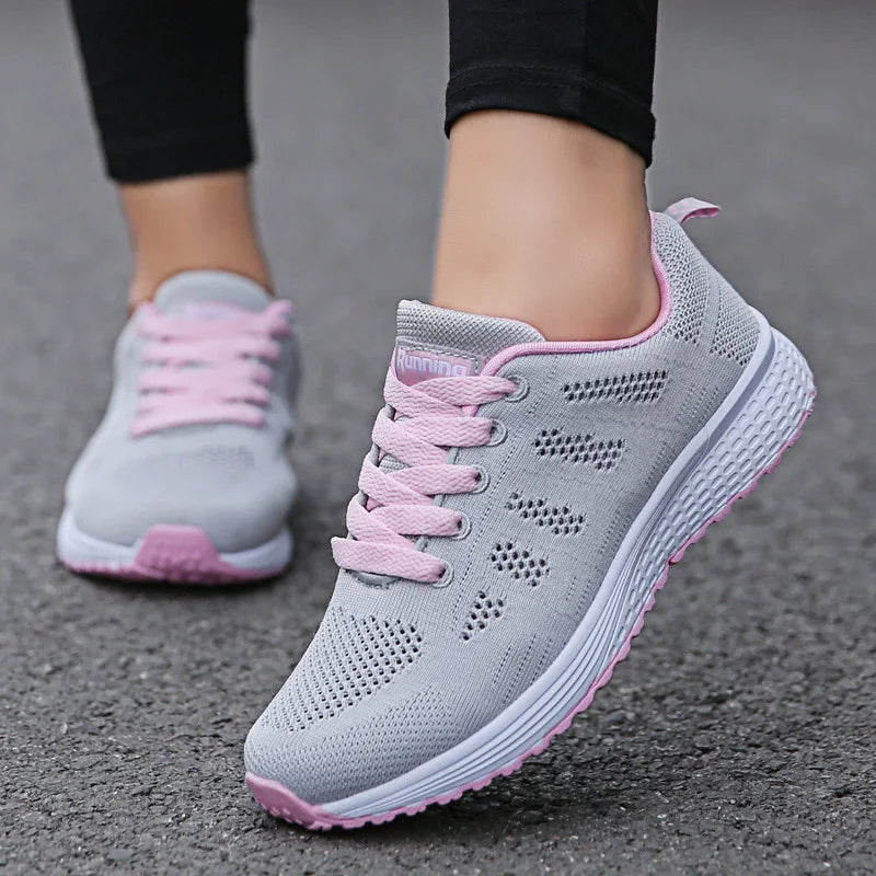 Breathe Easy: Women's Versatile Mesh Sneakers