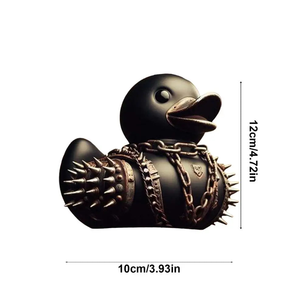 RockDemon: Gothic Punk Death Rock Duck Car Ornament