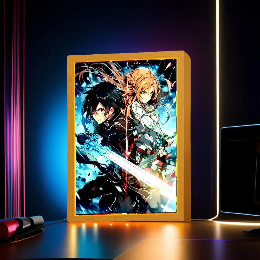 Kirito Luminous: Anime LED Collector's Display