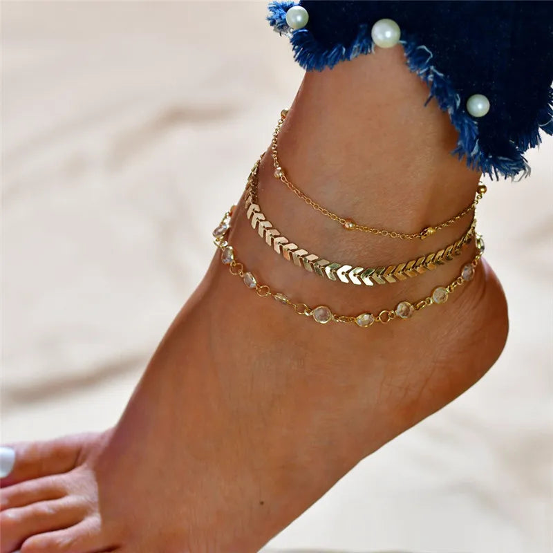 HeartCharm: Adorable Simple Heart Anklet – The Perfect Gift for Every Occasion!