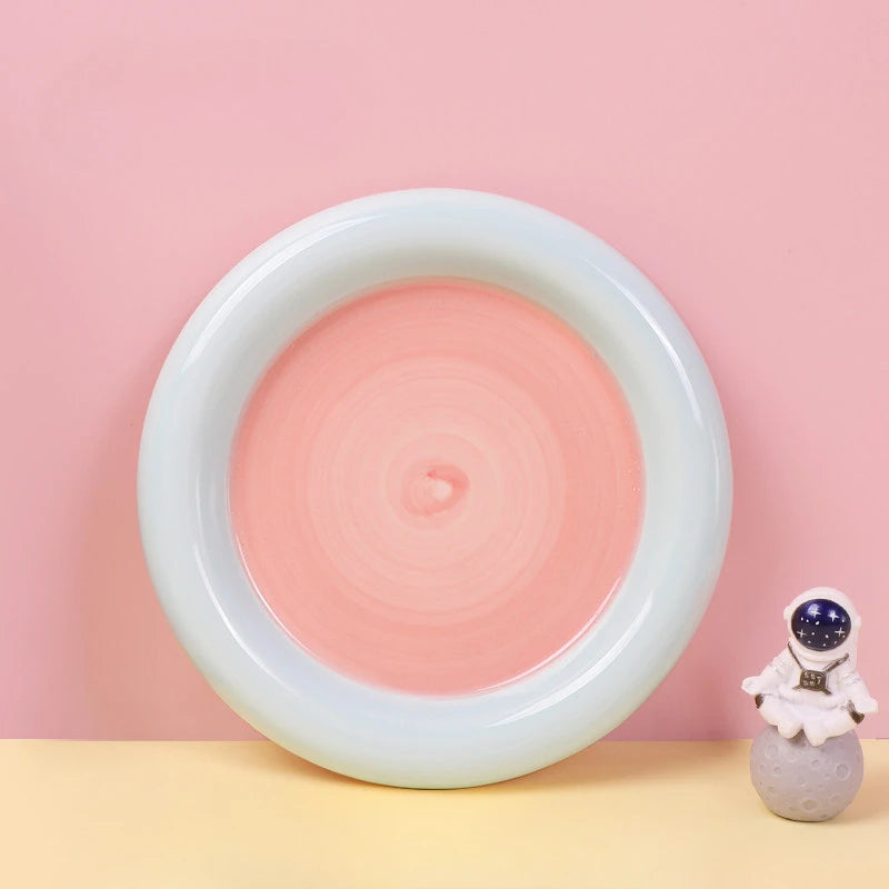 ArtisanGlow: Colorful Ceramic Multi-Purpose Display Bowl