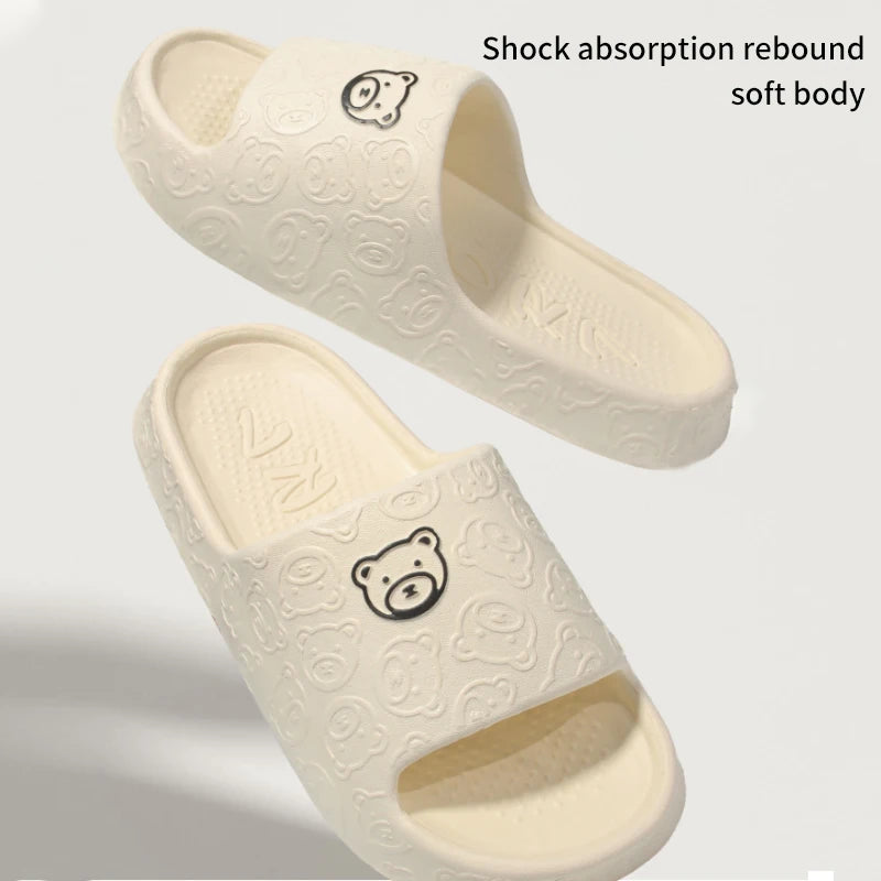 Non-slip Slippers Female Outer Wear 2024 New Bathroom Bathroom Indoor Home Sandals Female Summer Eva - Surpriseshopper.com