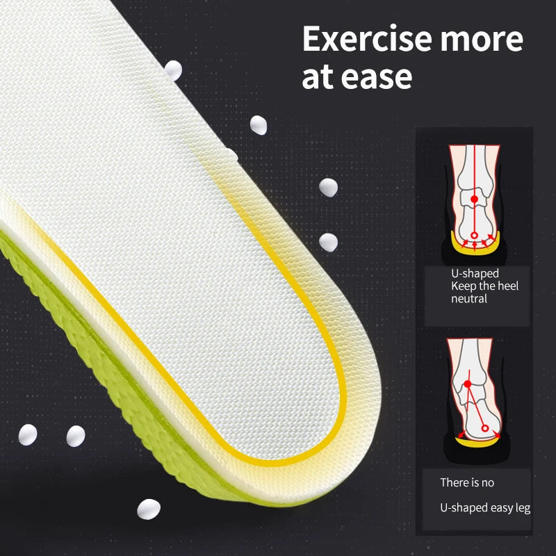 1.5-3.5 cm HeightBoost Pro: Adjustable Memory Foam Height Increase Insoles