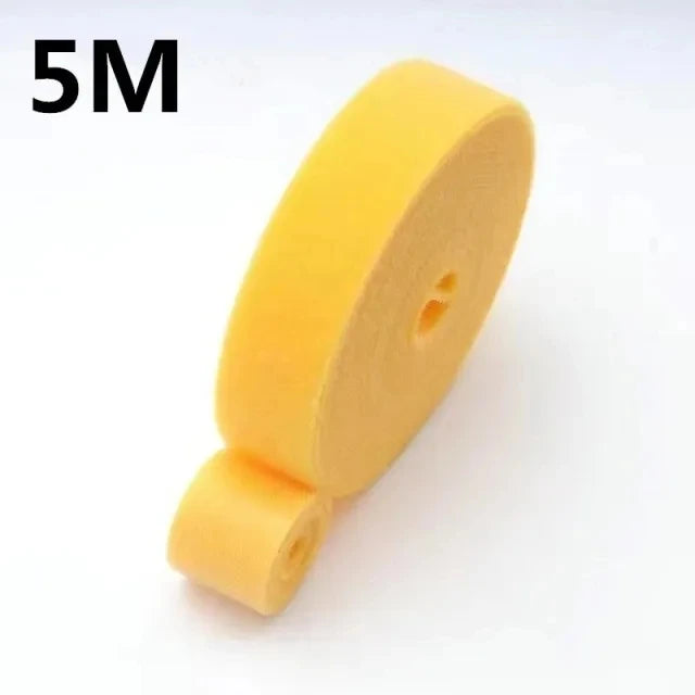 1/5M Cable Organizer Cable Management Wire Winder Tape Earphone Mouse Cord Management Ties Protector For iPhone Xiaomi Samsung - Surpriseshopper.com