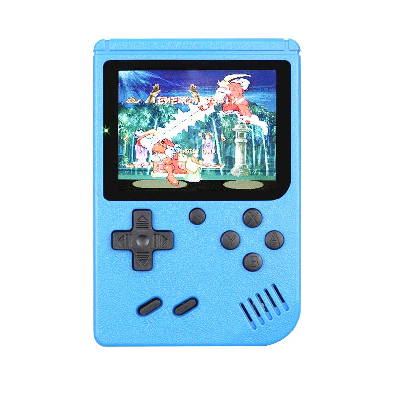 Retro Portable Mini Handheld Video Game Console 8 Bit 3.0 Inch Color LCD Kids Color Game Player Built in 500 Games - Surpriseshopper.com