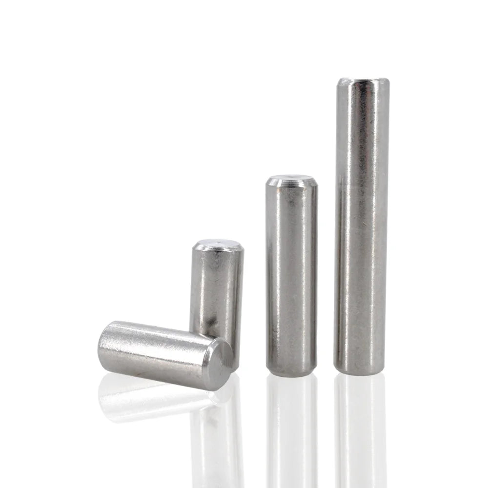 M1.5 M2 M2.5 M3 M4 M5 M6 M8 Cylindrical Locating Dowel Pin 304 Stainless Steel Metal Fixing Shaft Lock Pins Round Bar Solid Rod