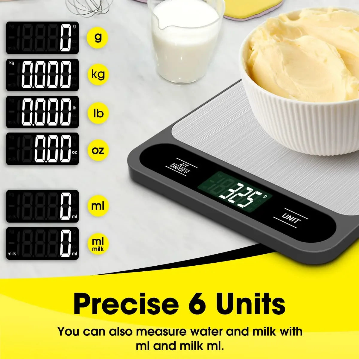 Kitchen Scale Electronic Scale Baking Food Gram Measuring Scale Kitchen Electronic Scale Food Weighing Device Commercial Scale