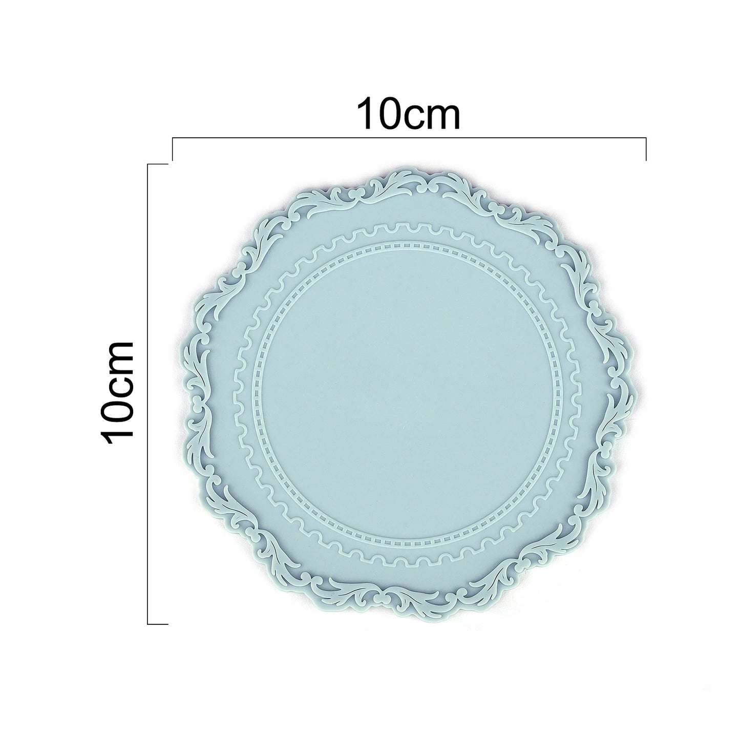 CraftSeal: Elegant Round & Heart Wax Seal Mold Set