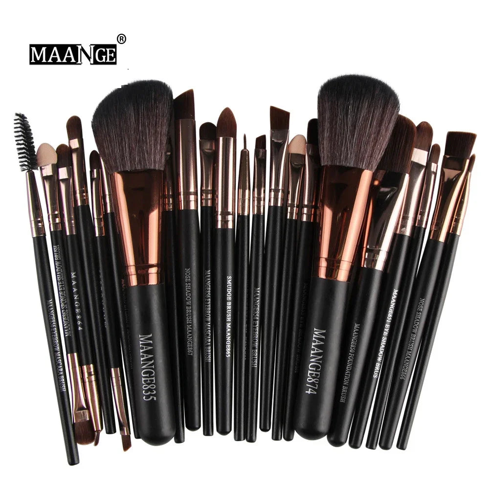 13/22pcs Professional Makeup Brushes Tools Set Make Up Brush Tools Kits for Eyeshadow Eyeliner Cosmetics Brushes Maquiagem