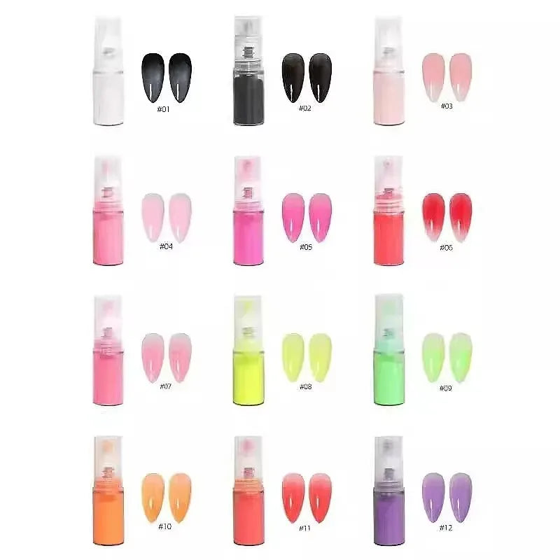 Nail 10g Spray Powder Ombre Spray for Nail Create A Few Seconds To Achieve A Gradient Effect Pigment Nail Aurora Powder New