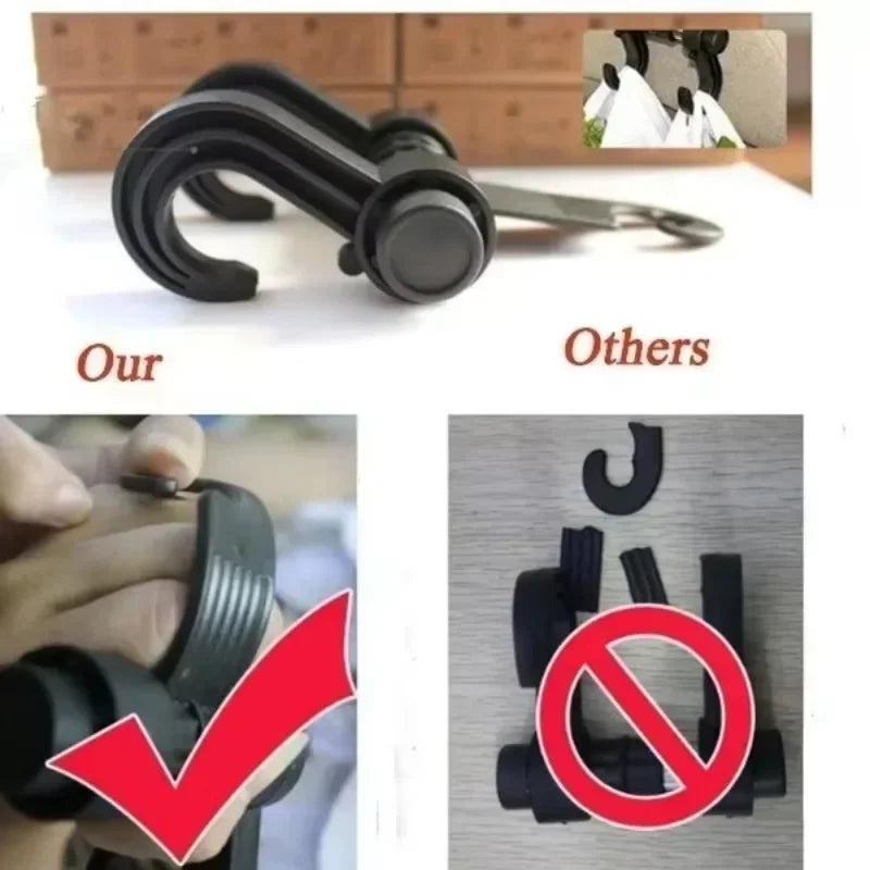 2Pcs Car Hook Hero: Universal Seat Storage Solution