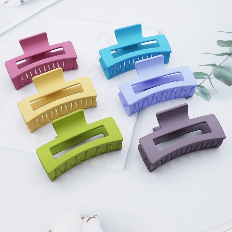 K-Style: Large Cartoon Plastic Hair Claw Clips for Women