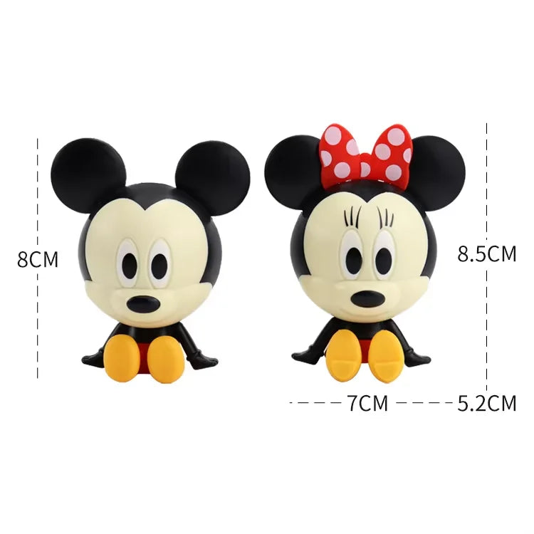 Disney Minnie Mouse Cake Decorations Minnie Party Cake Topper for Kids Birthday Party 1st Baby Shower Cake Decor Supplies Gifts