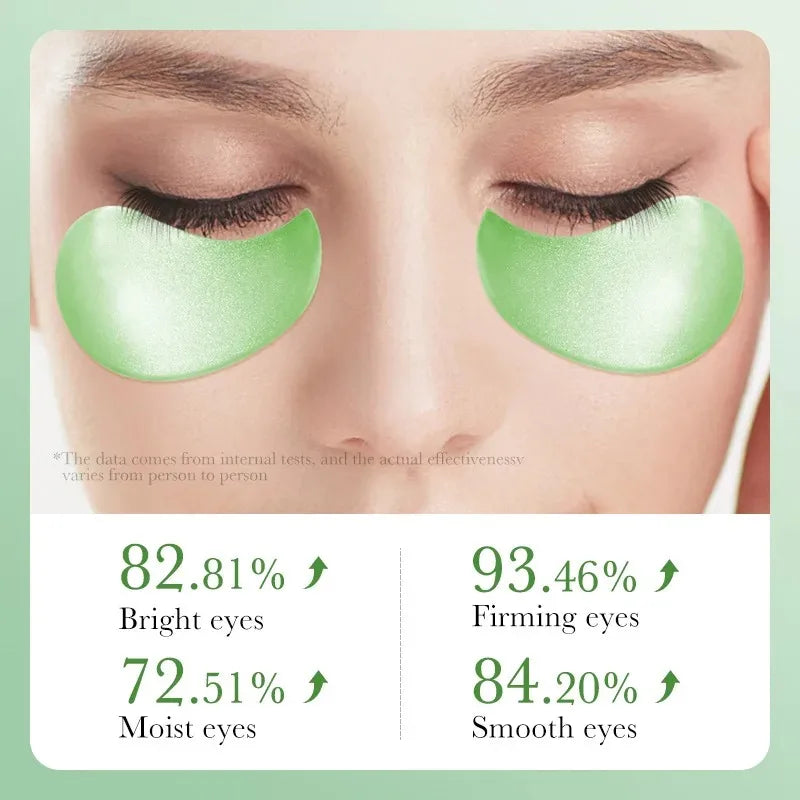 60pcs Aloe Vera Collagen Eye Mask Anti Dark Circles Eyes Bags Moisturizing Anti-Wrinkles Eye Patches Eyes Skin Care Products - Surpriseshopper.com