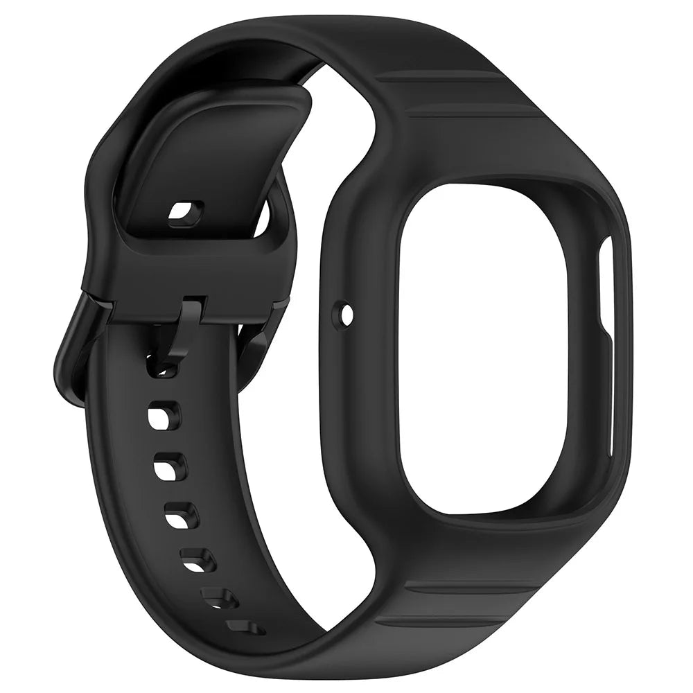 Integrated Band + Case For Honor Watch 4 Silicone Watchband Strap