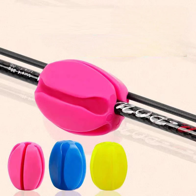 1pcs RodGuard: Lightweight Silicone Fishing Rod Holder Strap