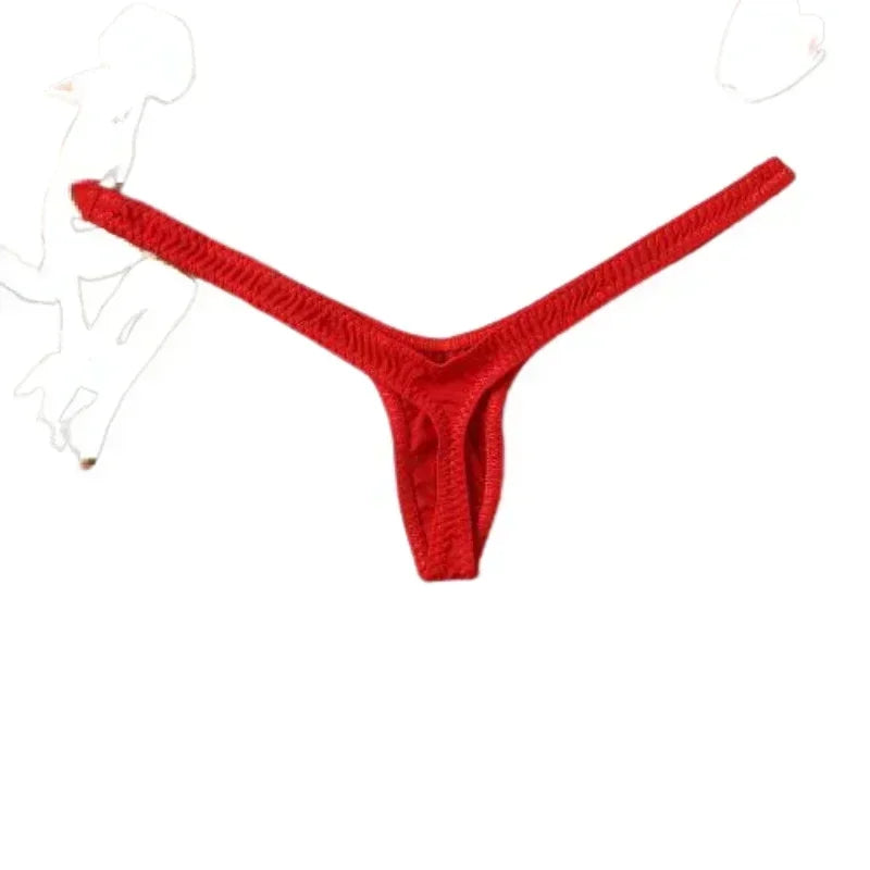 New SilkTouch: Deep V Breathable Low-Waist Thong Panties