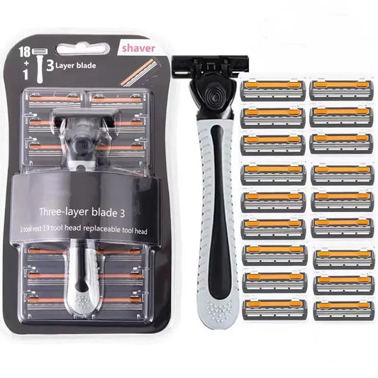 Precision Edge: Multi-Tool Men's Razor Set