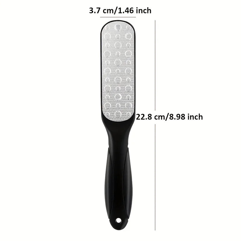 High-Quality 304 Stainless Steel Foot File Double Sided Callus Remover For Dead Skin Professional Pedicure Tools Callous Scraper - Surpriseshopper.com