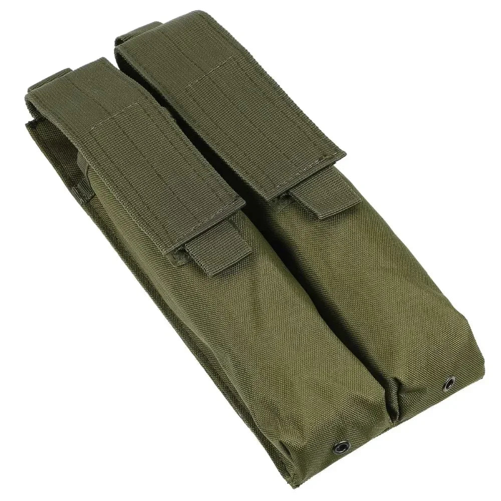 P90/UMP Molle Double Magazine Pouch Waist Pack Bag Outdoor Hunting Accessories Flashlight Holder Rifle Mag Holster Vest Pouches