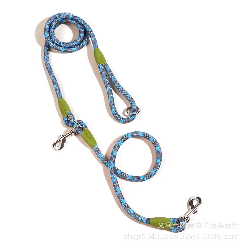 SafeWalk: Ultimate Reflective Nylon Dog Leash – Safety Meets Comfort