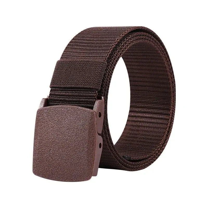 TacticalPro: Heavy-Duty Automatic Buckle Nylon Belt – Your Ultimate Adventure Companion!