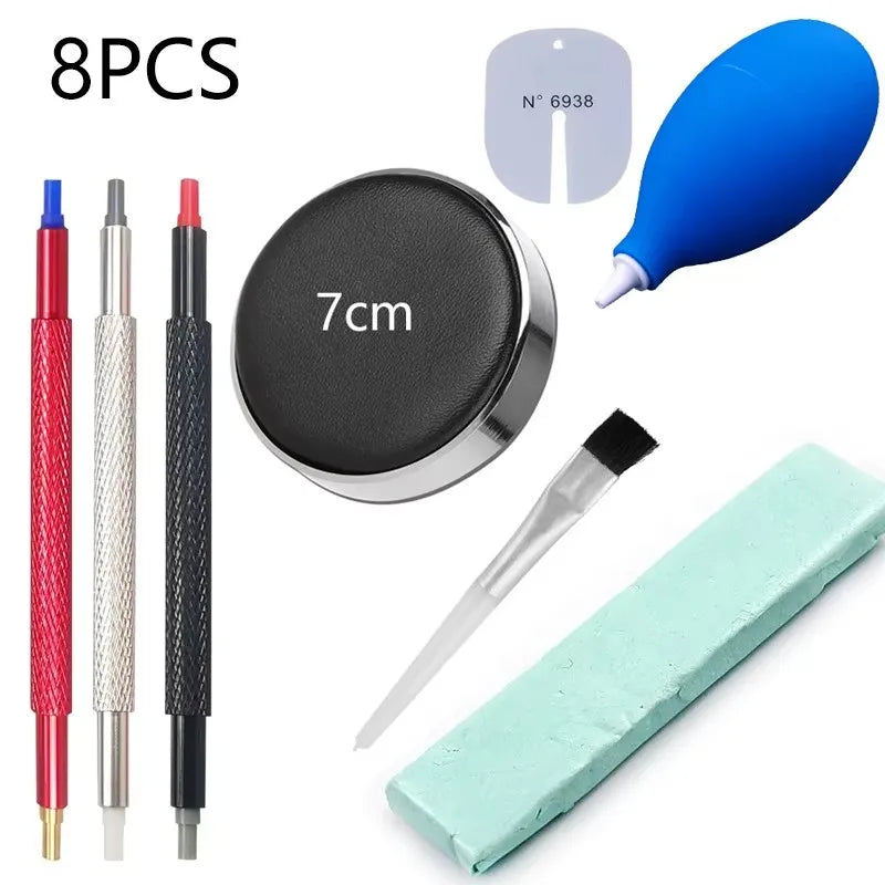 1/5/8pcs Watch Dust Air Blower Pump Rubber Cleaning Wristwatch Parts Cleaner Brush Tool Cleaning Suit Watch Repair Tool Care Kit - Surpriseshopper.com