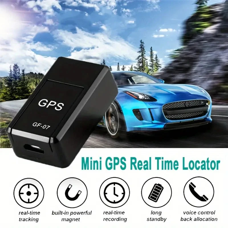 Micro Magnetic GPS Tracker, Vehicle Motorcycle Real-time Anti-theft Tracking Monitor, Personal Anti Loss Positioning Mini GPS