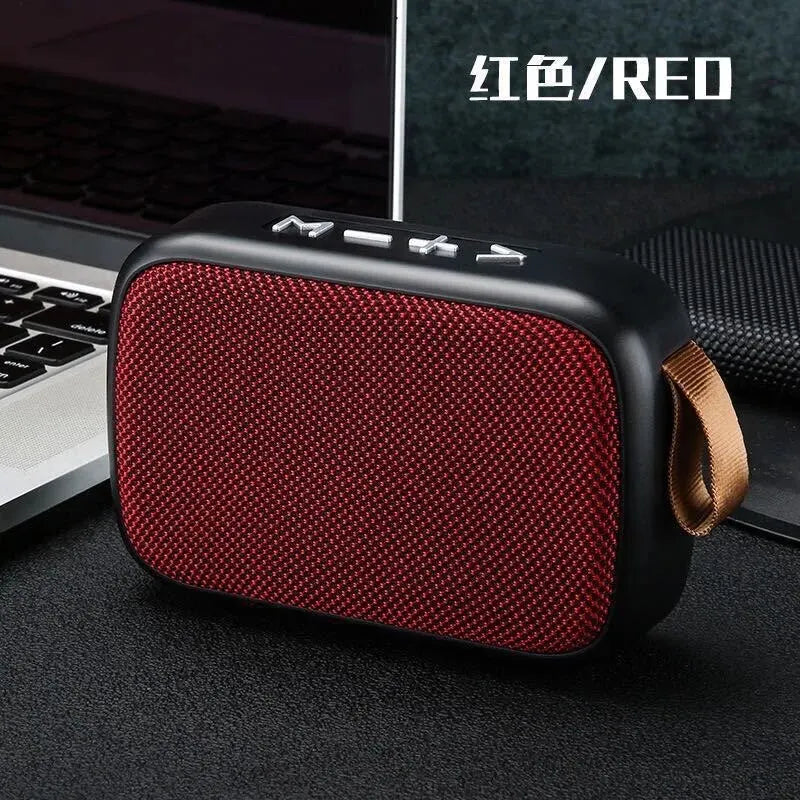 New Wireless Bluetooth Speaker Outdoor Portable Subwoofer Mini Speaker Home Cloth Card Speaker - Surpriseshopper.com