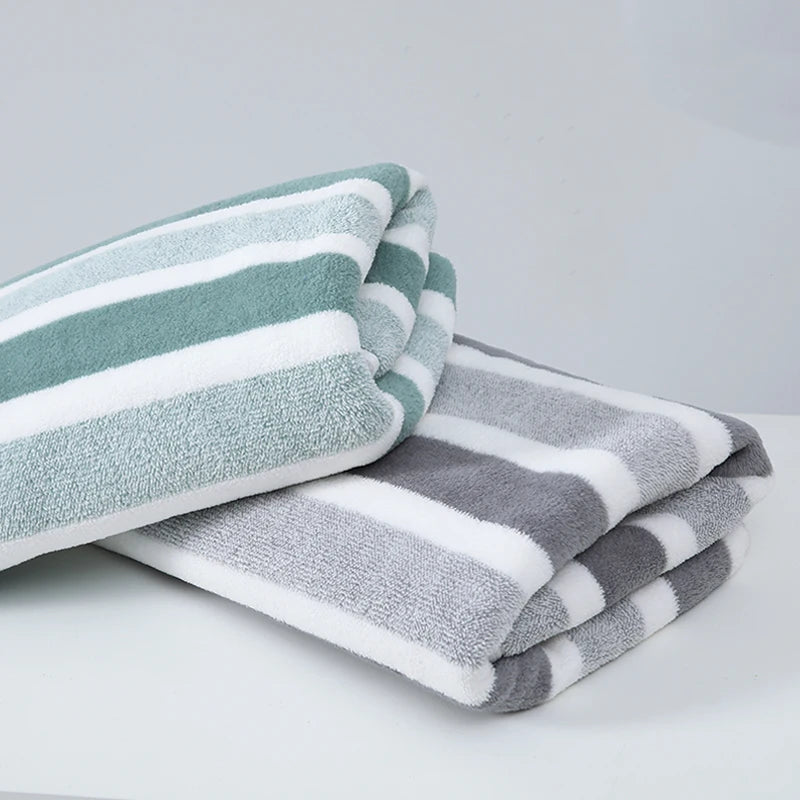 1 Pc Thickened Absorbent Bath Towel Soft Face Towel for Home - Surpriseshopper.com