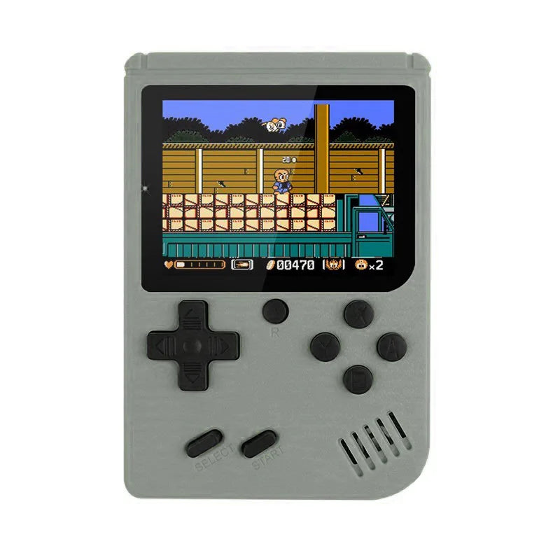 Retro Portable Mini Handheld Video Game Console 8 Bit 3.0 Inch Color LCD Kids Color Game Player Built in 500 Games - Surpriseshopper.com