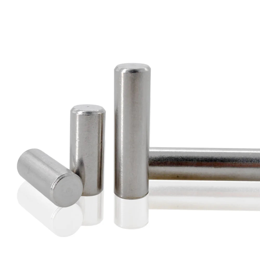 M1.5 M2 M2.5 M3 M4 M5 M6 M8 Cylindrical Locating Dowel Pin 304 Stainless Steel Metal Fixing Shaft Lock Pins Round Bar Solid Rod