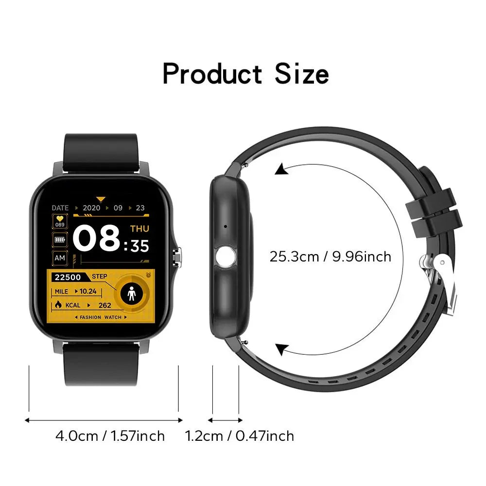 2023 Smart Watch Android Phone 1.44'' Inch Color Screen Bluetooth Call Blood Oxygen/Pressure Monitoring Smart Watch Women Men - Surpriseshopper.com