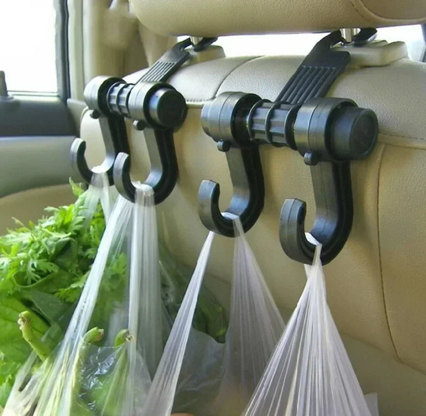 2Pcs Car Hook Hero: Universal Seat Storage Solution