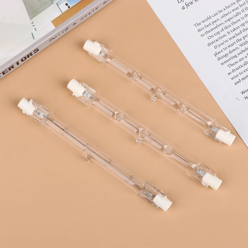 100W 200W 300W Halogen Lamp 118mm Double Ended Linear R7s Halogen Light Bulb AC220-240V Household Decor R7s Halogen Bulbs