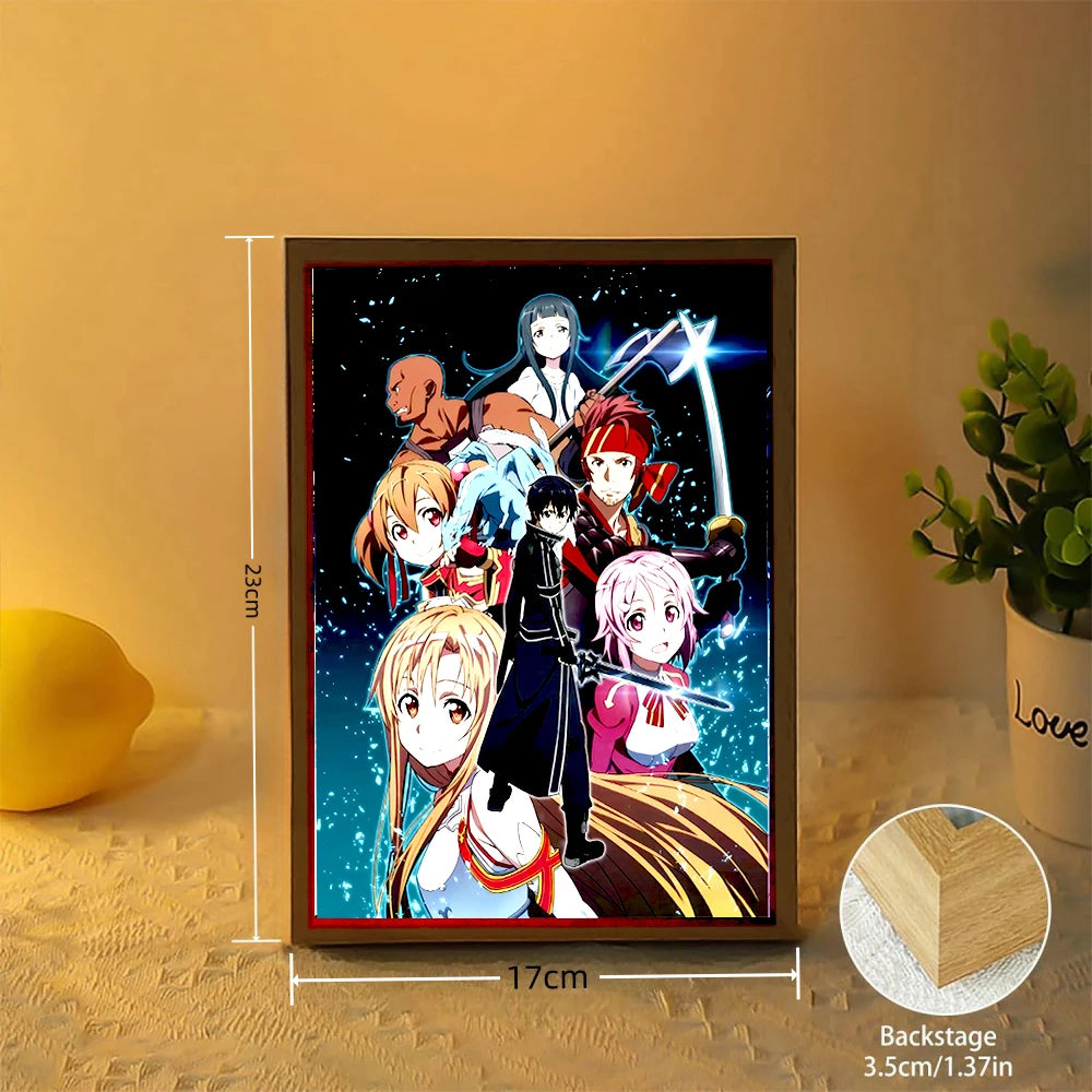 Kirito Luminous: Anime LED Collector's Display