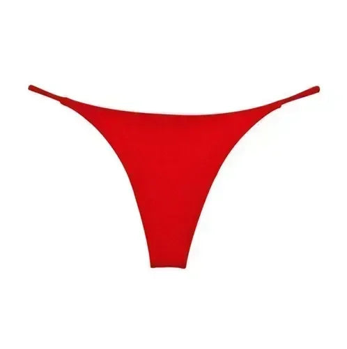 New SilkTouch: Deep V Breathable Low-Waist Thong Panties