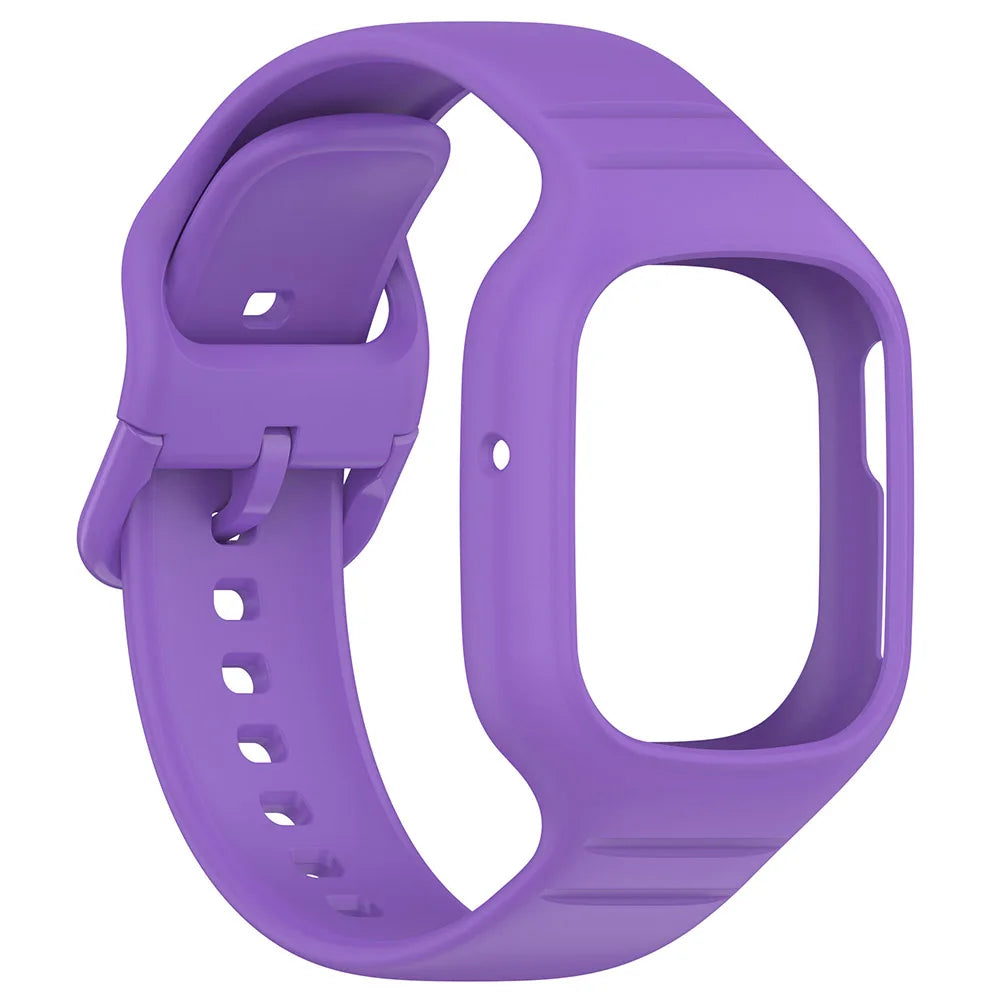 Integrated Band + Case For Honor Watch 4 Silicone Watchband Strap