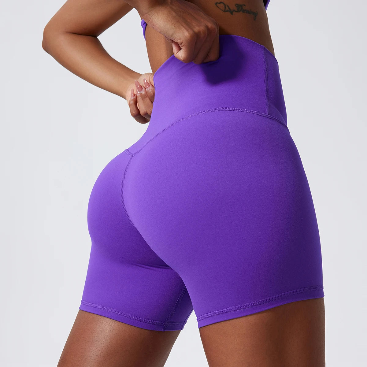 Super Soft Fabric Yoga Clothing Push Up Gym Shorts Women High Waist Sports Leggings Women Higher Quality Workout Cycling Shorts - Surpriseshopper.com