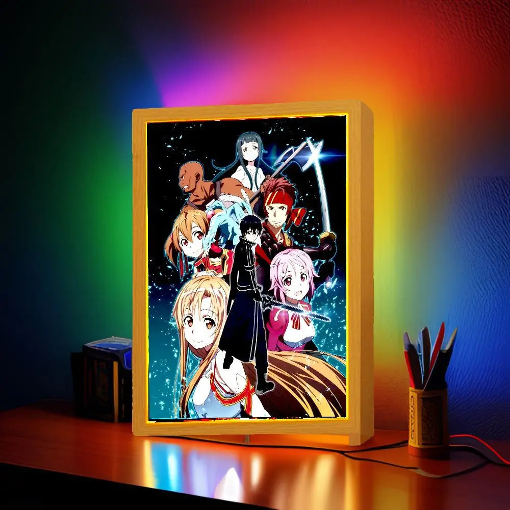 Kirito Luminous: Anime LED Collector's Display