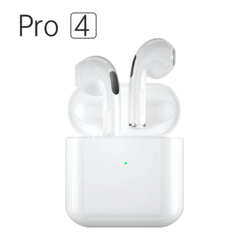 Pro 4 TWS Wireless Headphones Earphone Bluetooth-compatible 5.3 Waterproof Headset with Mic for Xiaomi iPhone Pro4 Earbuds - Surpriseshopper.com