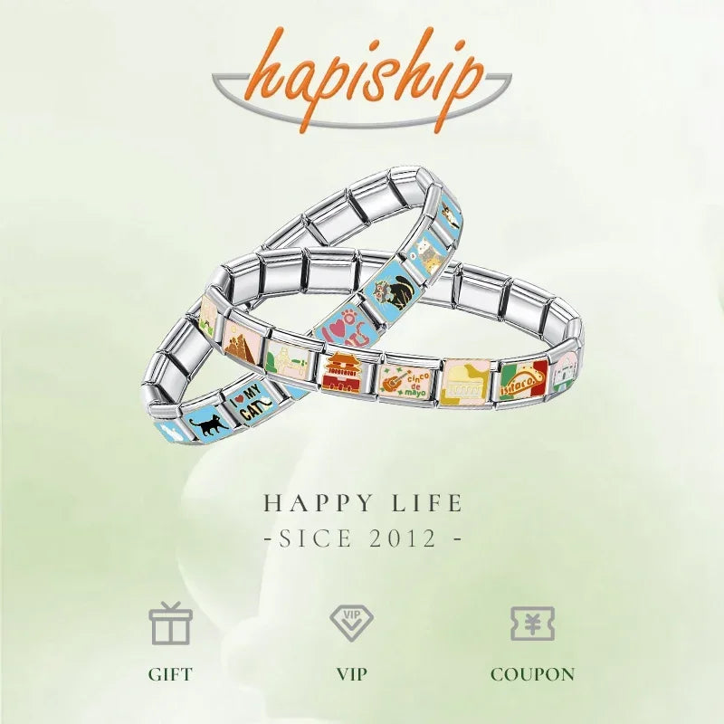 Hapiship: Ultimate DIY Charm Bracelet Kit – Design Your 2025 Style!