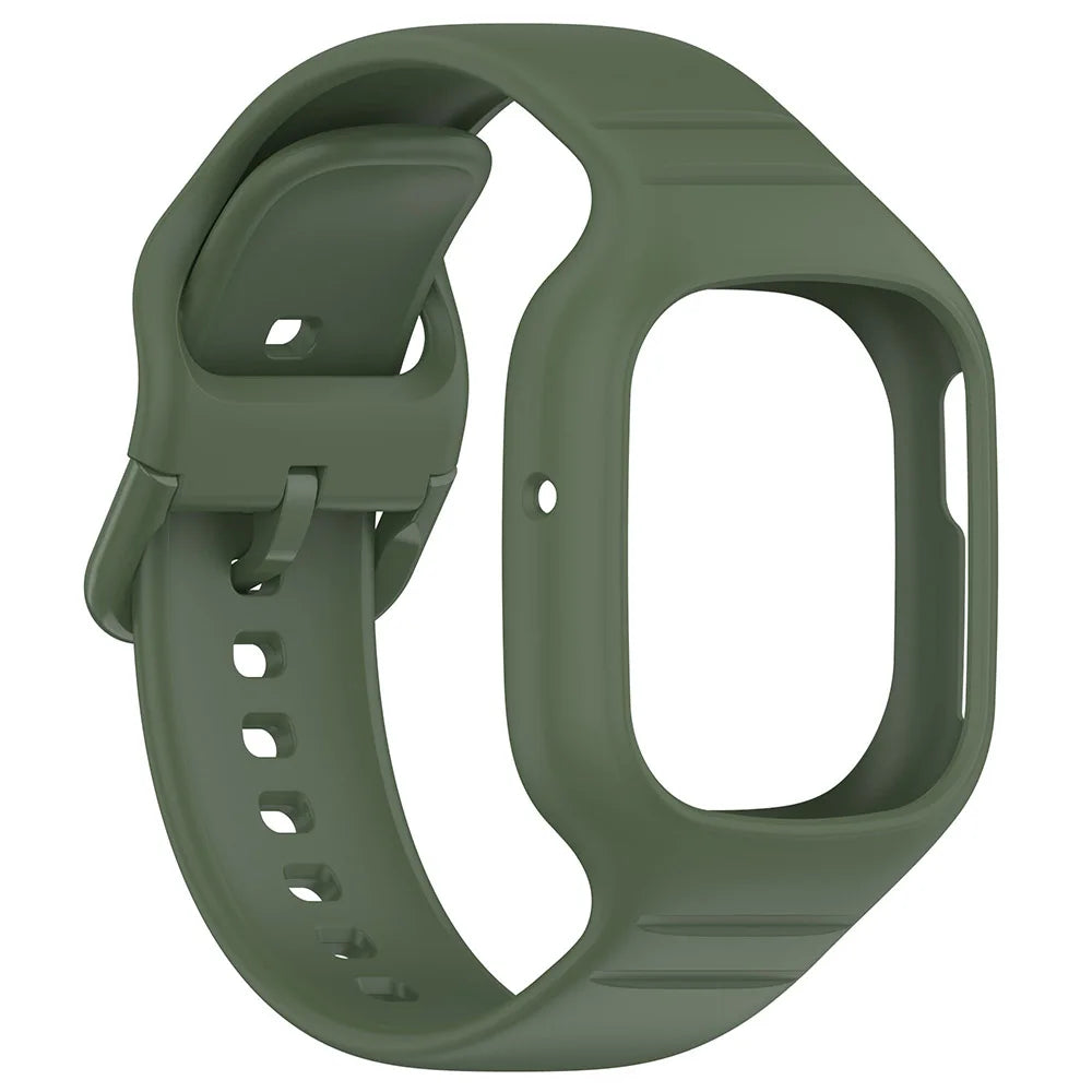 Integrated Band + Case For Honor Watch 4 Silicone Watchband Strap