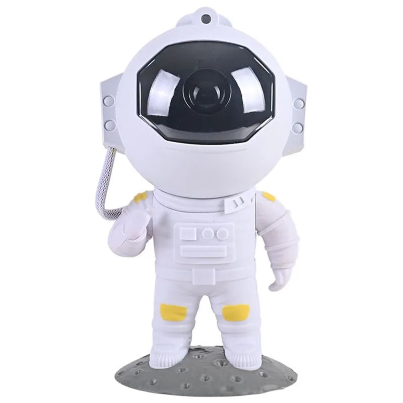 Astronaut Galaxy Starry Sky Projector Night Light Remote Control Rocket Nebula Projection Lamps For Bedroom Christmas Kids Gift