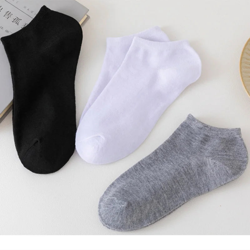 Invisible Comfort: 8 Pairs of Summer Boat Socks for Men & Women