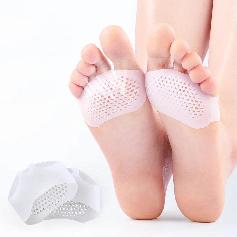 Silicone Forefoot Pads: Comfort Inserts for Stylish Women